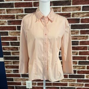 Merona Light Peach Button-Down Shirt